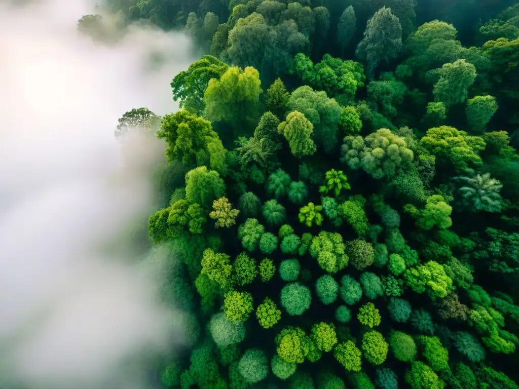Esplendor verde: biodiversidad en armonía Bosque sostenible: biodiversidad y equilibrio en la naturaleza