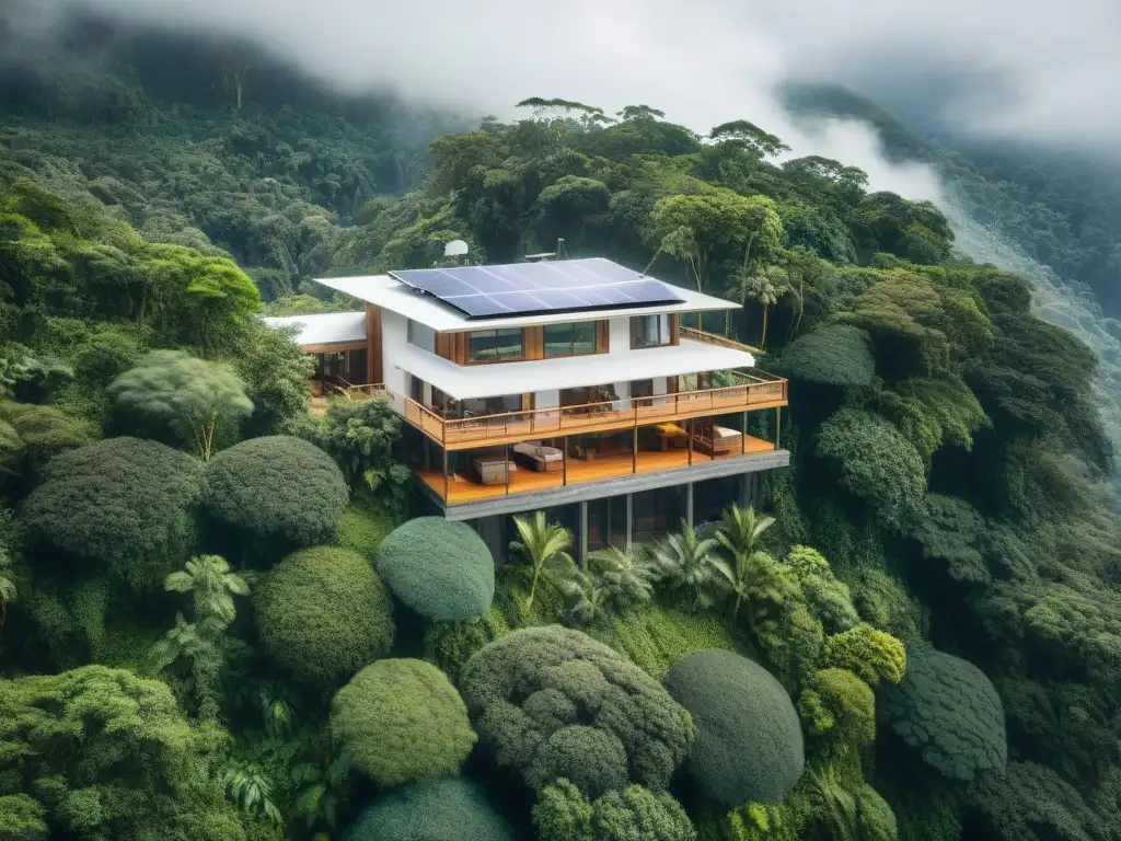 Un lodge ecológico integrado en la selva con diseño innovador y actividades ecofriendly