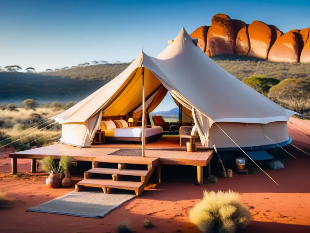 Un oasis ecológico en el Outback australiano: Glamping ecológico en Australia