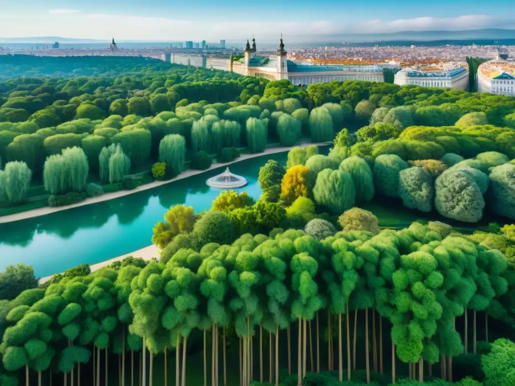 Un oasis de tranquilidad en El Retiro Park, Madrid