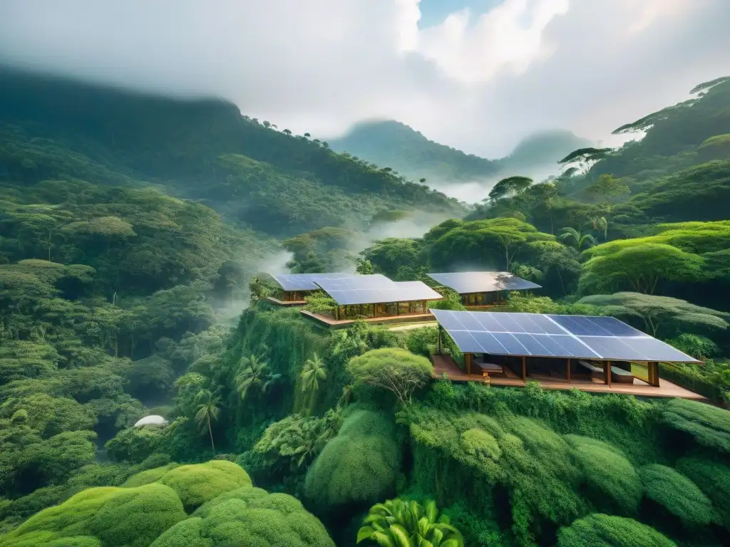 Un paraíso sostenible en un ecoresort de Asia, fusionando lujo y naturaleza