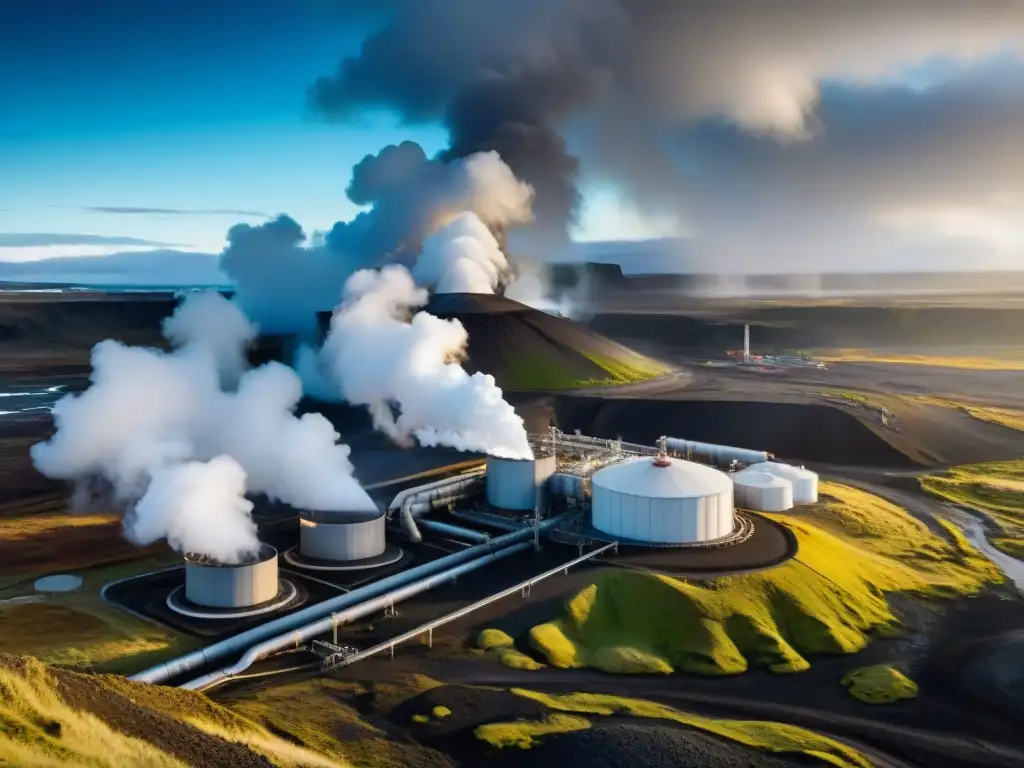 Planta de energía geotérmica en Islandia, fusión perfecta entre naturaleza y tecnología sostenible