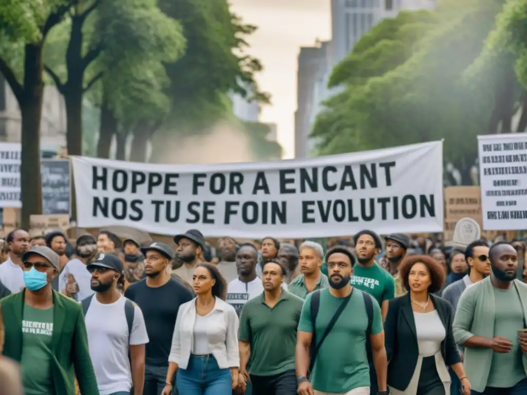 Unidos en la marcha por el origen y evolución del Movimiento Verde: diversidad, pasión y esperanza en cada paso