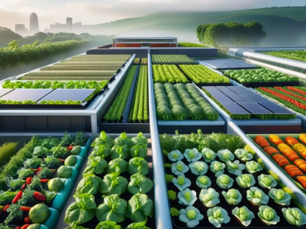 Una visión inspiradora de la integración de la agricultura en la arquitectura sostenible urbana